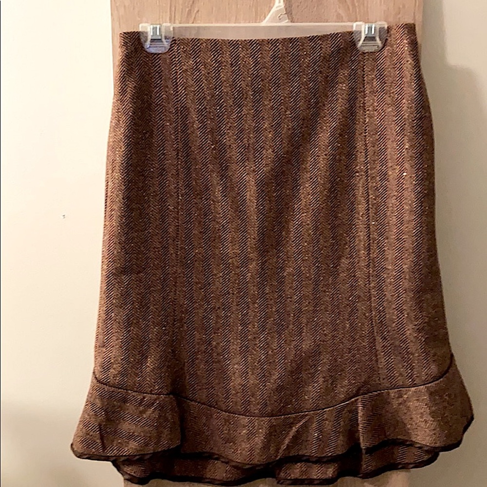 Gap tweed knee length shirt.